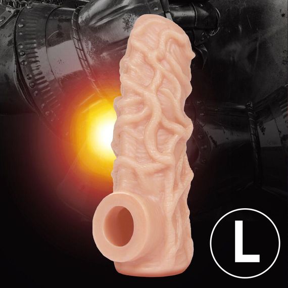 Насадка на член Kokos Nude Sleeve NS 004 L Sex Aura | Зображення 2