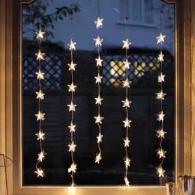 Гірлянда-штора 120LED Зорепад XMAS WW Теплий білий (23456850401_419)