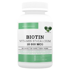 Биотин En`vie Lab Biotin 10000 mcg 30 Caps
