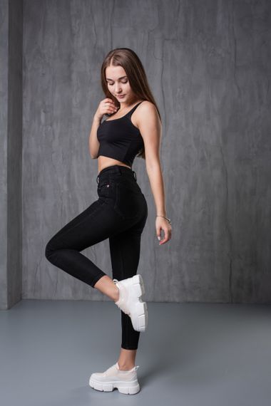 Кроссовки женские Fashion Gallant 3766 39 размер 24 см Бежевый | Зображення 9