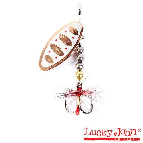 Блесна вращающаяся Lucky John Лаки Джон SHELT BLADE Tungsten Body 04 20.0г 007