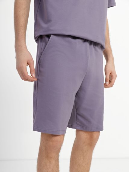 Комплект для чоловіків футболка та шорти сірий, 2XL | Зображення 6