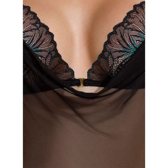 Боді Passion DELIENA BODY S/M, black | Зображення 4