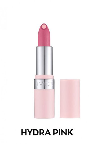 Матовая губная помада Avon «Супер Увлажнение» с гиалуроновой кислотой | Розовая Hydra Pink 3.6 г
