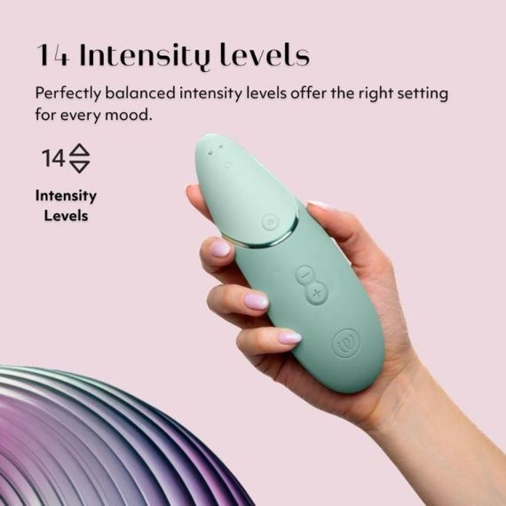 Безконтактний вакуумний кліторальний стимулятор Womanizer Next Sage, зелений sexstyle | Зображення 8