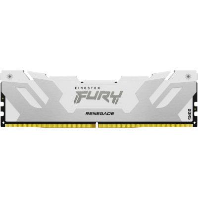 Модуль памяти для компьютера DDR5 16GB 6400 MHz Renegade White/Silver Kingston Fury (ex.HyperX)