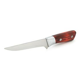 Ніж L для обробки м'яса 260*20мм, дерев'яна ручка, OEM