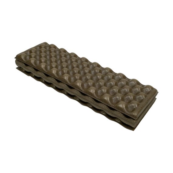 Сідачка складана Tribe Seat Mat, туристичне сидіння каремат для риболовлі, полювання, походу, коричнева