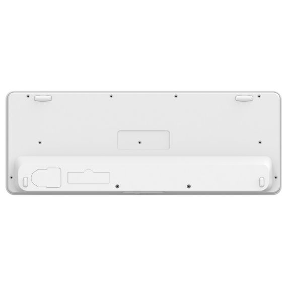 Клавіатура OfficePro SK790W Wireless/Bluetooth White (SK790W) | Зображення 3