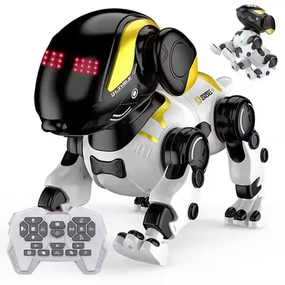 Интерактивная игрушка-робот в виде собаки, LH-R1S / Интерактивная собака-робот на радиоуправлении AND 5723