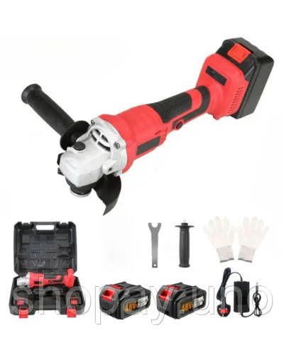 Аккумуляторная угловая шлифмашина RED 48V MA798 красная