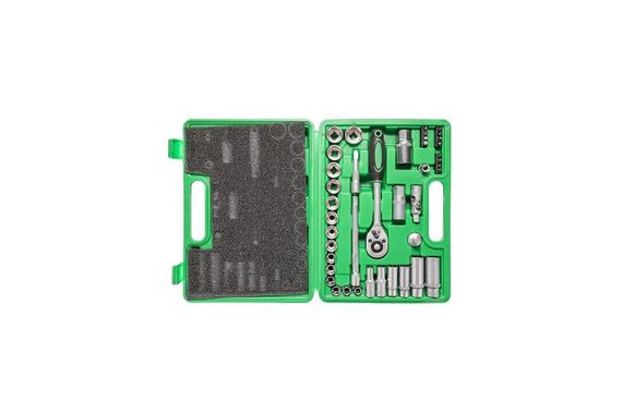 Набор инструмента Intertool - 3/8" 39 ед. ET-6039SP (ET-6039SP) | Зображення 1