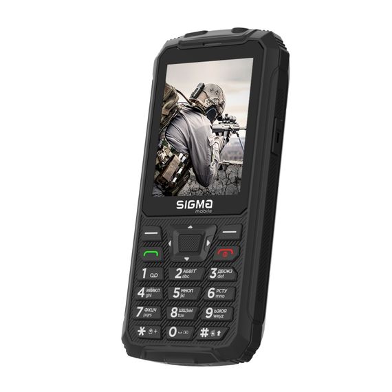 Мобільний телефон Sigma X-treme PR68 Type-C Black (4827798122419) | Зображення 3