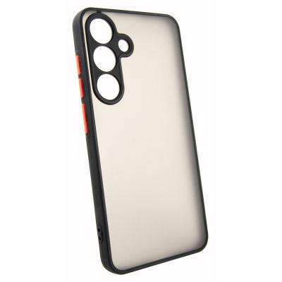 Чехол для мобильного телефона Dengos Matte Samsung Galaxy S24+ Black (DG-TPU-MATT-147) | Зображення 1