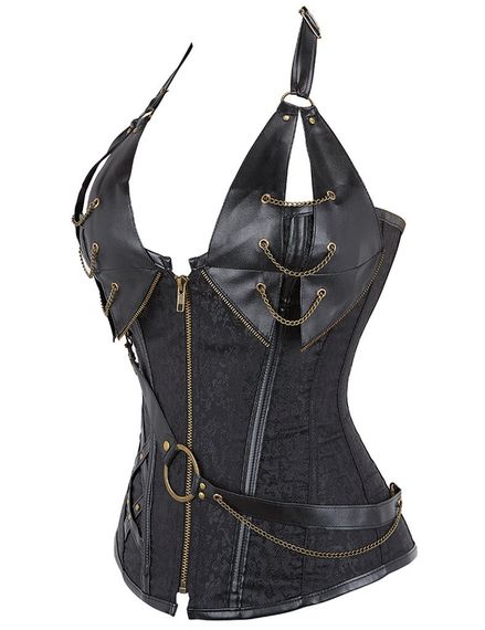 Корсет Star Night 14 Soft Steel Bones чорний, XS sexstyle | Зображення 4