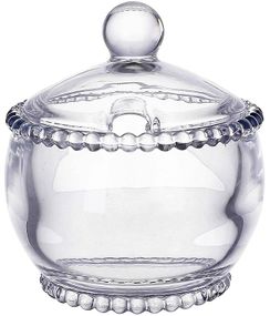 Цукорниця скляна "Bauble Glass" 10х11см з кришкою