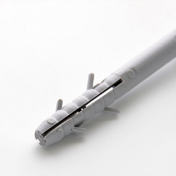 Дюбель быстрого монтажа 6*40 грибок (пач 100шт) полиэтиленовый APRO | Зображення 4