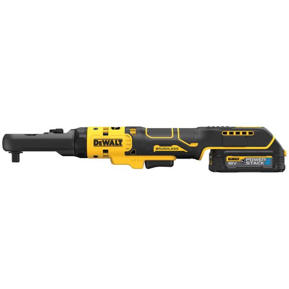 Гайковерт кутовий - трещотка акумуляторний безщітковий 102Нм DeWALT DCF510E2G | Зображення 1
