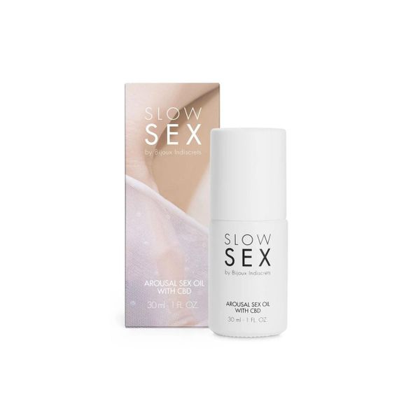 Олія для збудження Bijoux Indiscrets SLOW SEX Arousal Sex Oil CBD (30 мл) sexstyle