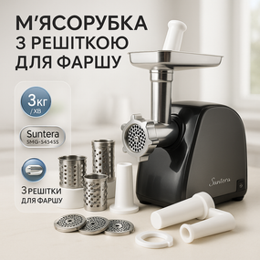 Мясорубка обычная, Электрическая мясорубка с насадкой-кеббе Мощная для домашней кухни QS-41