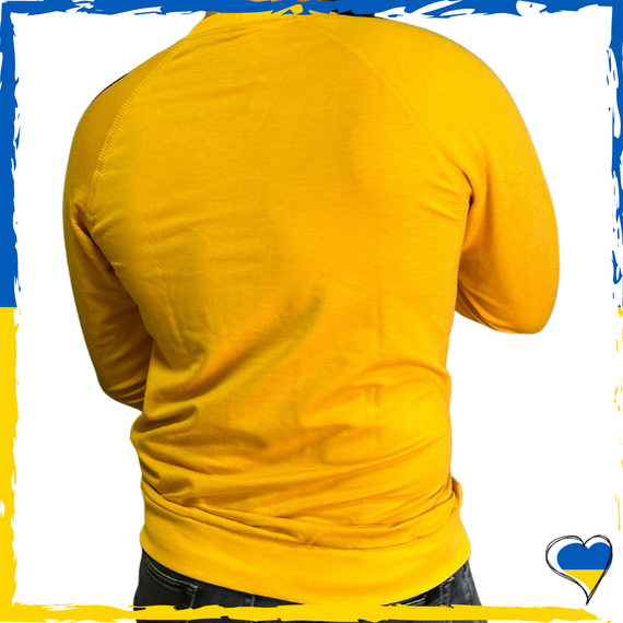 Реглан Adidas горчичный. Реглан Адидас. Кофта Адидас. M, L, XL, 2XL | Зображення 2