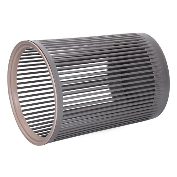 Кошик для сміття пластиковий в офіс для паперу 8 (л) кошик під сміття відро для сміття Сірий HP-45-8G | Зображення 2