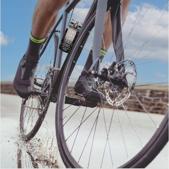 Пляшка для води спортивна 4FIZJO 500 мл 4FJ0627 Grey/Black (P-5905973400725) | Зображення 4