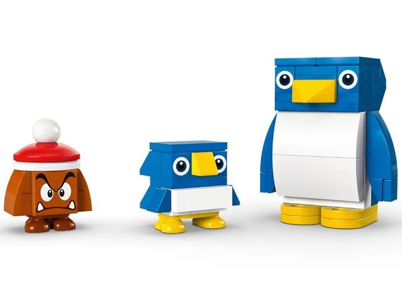 Конструктор LEGO  Super Mario Снігова пригода родини penguin. Додатковий набір (71430) | Зображення 5