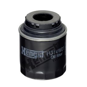 Фильтр масляный VW Caddy III/Golf VI 1.2/1.4 TSI 09-, Hengst, H314W01,