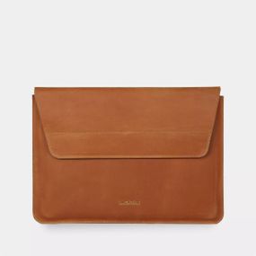 Чохол для ноутбука вінтажний Incarne Line MacBook Air 15" 2023-2025 line-cognac-vintage-air-15 коньяк