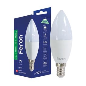 Світлодіодна лампа Feron LB-737 6Вт E14 4000K