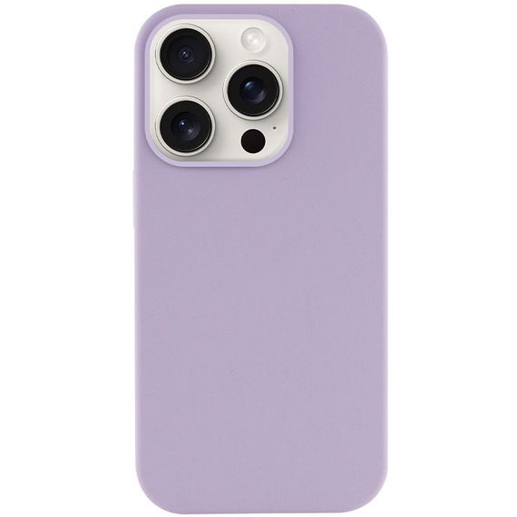 Чохол Silicone Case Full Protective (AA) NO LOGO для Apple iPhone 16 Pro Max (6.9") Бузковий / Lilac