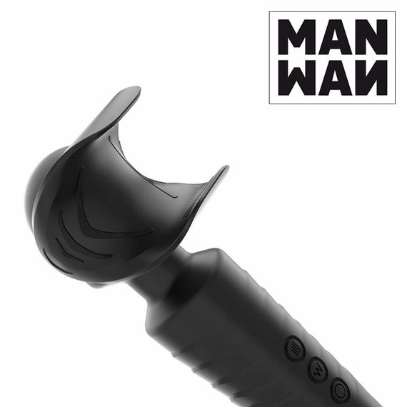Мастурбатор-вибромассажер Manwan MAN.WAND, отлично для пар, вибро-минет, 20 режимов Sex Aura | Зображення 3