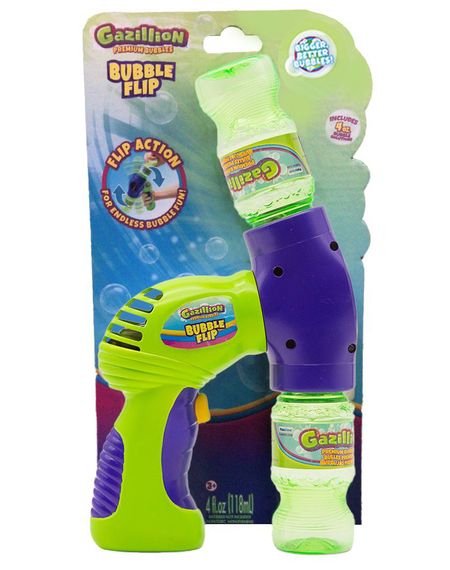 Генератор мильних бульбашок Gazillion напівавтоматичний бластер 118 мл GZ36598 | Зображення 2