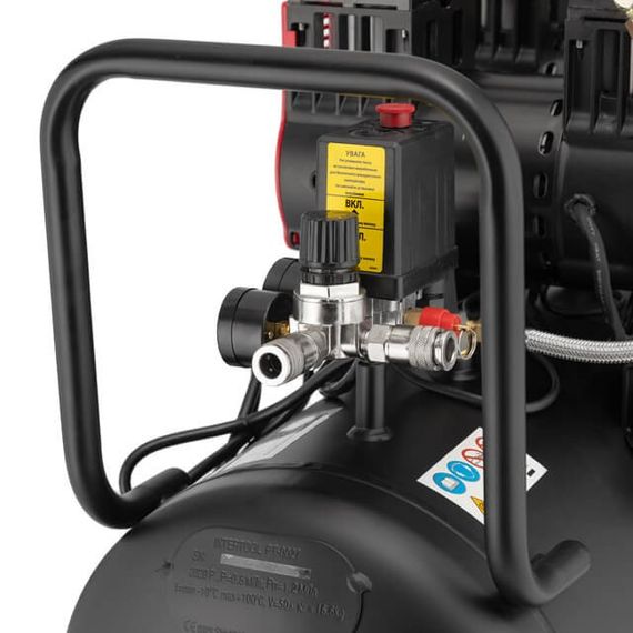 Компресор безмасляний STORM 50 л, 8 aтм, 320 л/хв INTERTOOL PT-0027 | Зображення 5