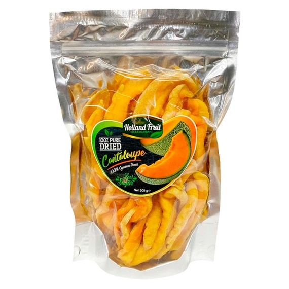Диня канталупа сушена слайсами 500 г Holland Fruit