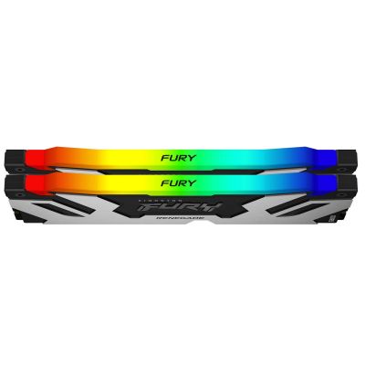 Модуль памяти для компьютера DDR5 32GB (2x16GB) 6400 MHz Renegade Silver RGB Kingston Fury (ex.HyperX) (KF564C32RSAK2-32) | Зображення 2