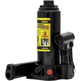 Домкрат Sigma гидравлический бутылочный 3т, 193-373мм (6101031)