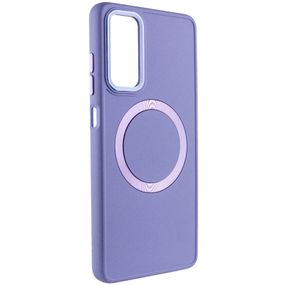 TPU чохол Bonbon Metal Style with MagSafe для Samsung Galaxy A25 5G Бузковий / Dasheen