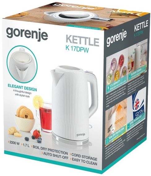 Електрочайник Gorenje K17DPW | Зображення 7