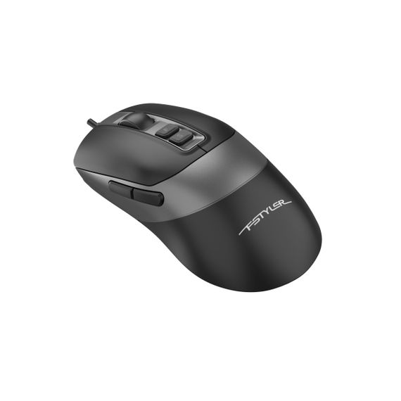 Мышь компьютерная проводная A4Tech Fstyler FM50 Plus (Black) черная | Зображення 1