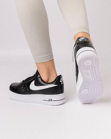 Жіночі кросівки Air Force 1 PRM All Black White , В'єтнам | Зображення 2