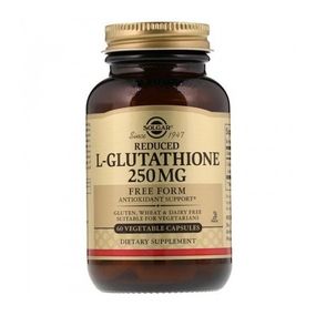 Глутатион Solgar Reduced L-Glutathione 250 mg 60 Veg Caps
