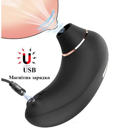 Вакуумно-хвильовий стимулятор клітора (9 режимів, USB) | Зображення 2