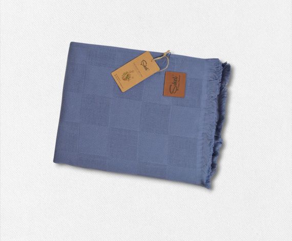 Вафельное покрывало Sikel 210×240 см. Elegan Mavi | Зображення 3