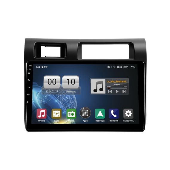 Штатна магнітола серії QIV Q1 під Toyota Land Cruiser 70 Series LC 79 2007-2020 (F1) 9 дюймів