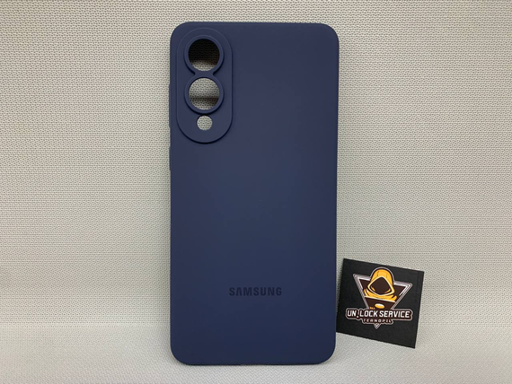 Чохол з логотипом Samsung Galaxy S25 Edge | Протиударний | Soft Touch | Синій