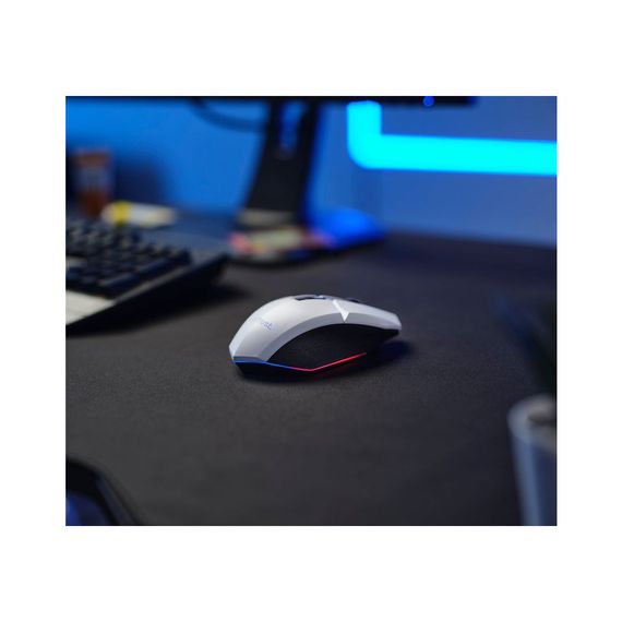 Мишка Trust GXT 110 Felox RGB Wireless White (25069) | Зображення 9