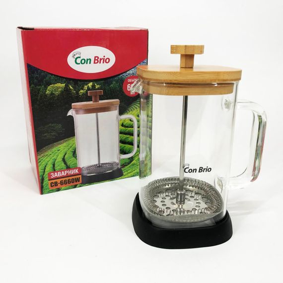 Заварник Con Brio 600мл CB-6660W | Зображення 2
