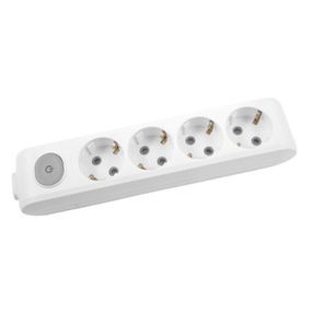 Сетевой удлинитель Panasonic X-tendia із заземленням 4 розетки, 3м (WLTA04432GR-UA) - Топ Продаж!